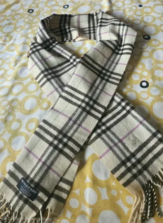Bufanda Burberry Unisex Original