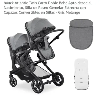 Silla de paseo doble Hauck