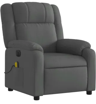 Sillón masajeador de tela