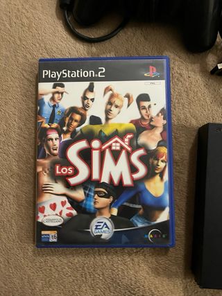 PlayStation 2 Negra con Mando y 3 Juegos