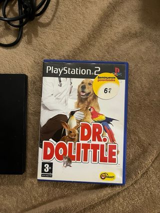 PlayStation 2 Negra con Mando y 3 Juegos