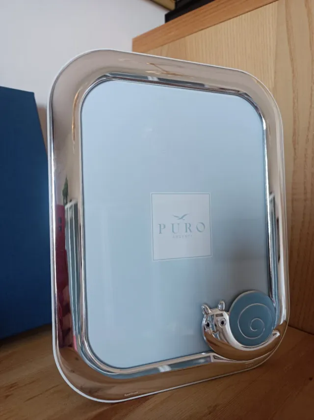 Cornice foto bimbo Puro Argenti