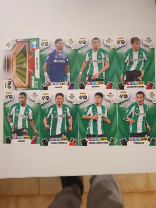 Cartas Adrenalyn 2025/26 Real betis