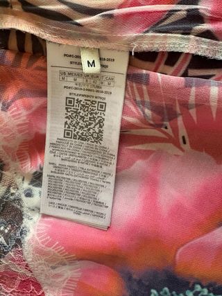 Blusa Guess Estampada Floral Talla M