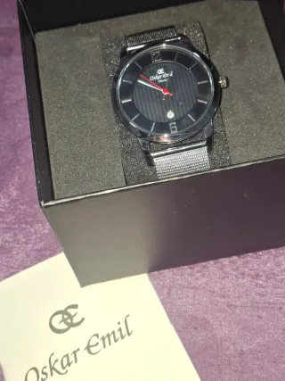 Reloj Oskar Emil Júpiter Malla Plateada