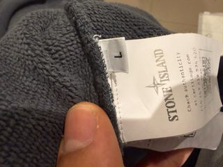 Sudadera Stone Island Gris