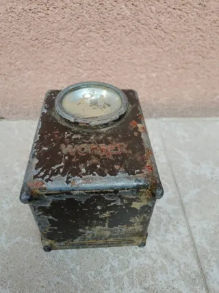 ANTIGÜEDAD  Linterna Ferroviaria WONDER AGRAL