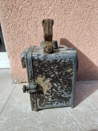 ANTIGÜEDAD  Linterna Ferroviaria WONDER AGRAL