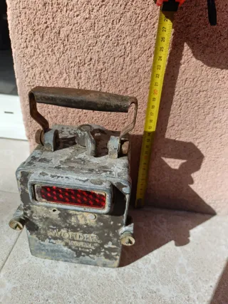 ANTIGÜEDAD  Linterna Ferroviaria WONDER AGRAL