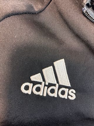Chaqueta Adidas Negra y Gris