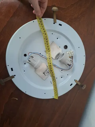 Plafoniera floreale in vetro e metallo