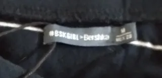 Falda Bershka rayas azul y blanco