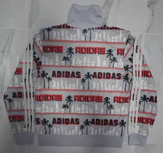 Felpa Adidas Limited Edition Grigio Rosso