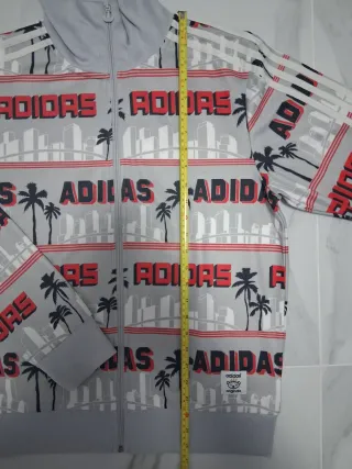 Felpa Adidas Limited Edition Grigio Rosso