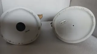 Pareja figuras campesinos porcelana japonesa.