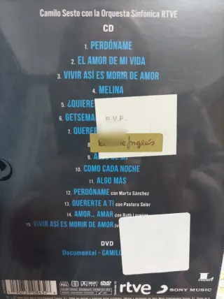 Camilo Sinfónico CD + DVD