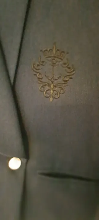 Traje de niño para comunión azul marino