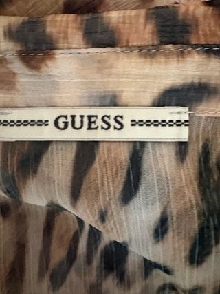 Blusa Guess Leopardo Talla M