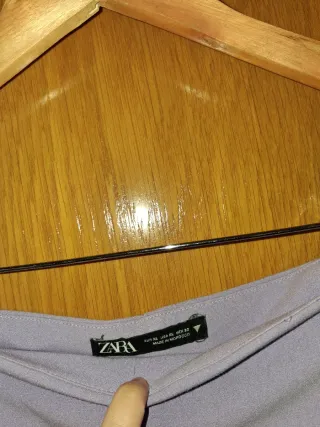 Skort Falda short vestir Zara lila