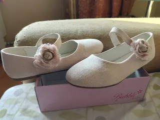 Zapatos de Comunión Niña Flores