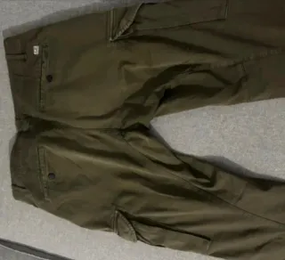 Pantaloni Cargo CP Company Verde Oliva