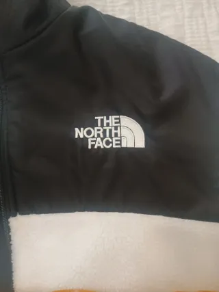 Chaqueta The North Face Talla XL Negra y Blanca