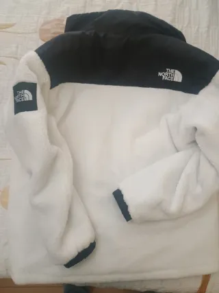 Chaqueta The North Face Talla XL Negra y Blanca