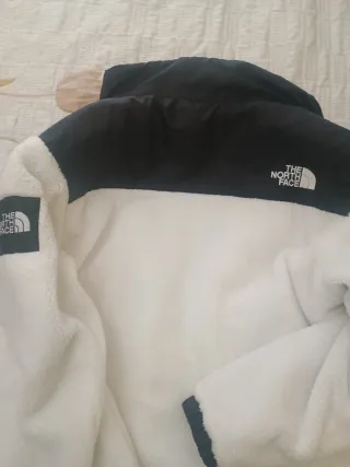 Chaqueta The North Face Talla XL Negra y Blanca