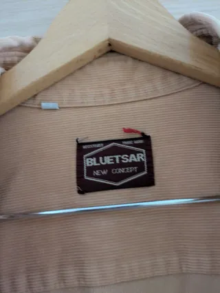 Camisa pana vintage customizada beige