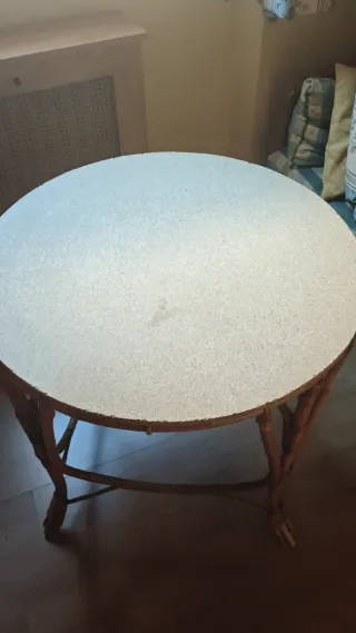 Mesa camilla redonda