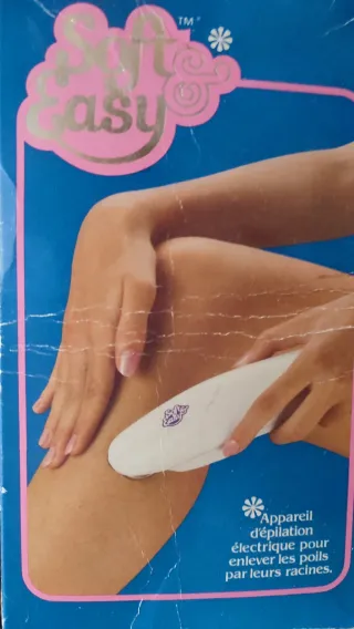 Depiladora Eléctrica Blanca