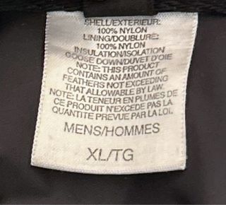 Plumífero The North Face Negro Talla XL