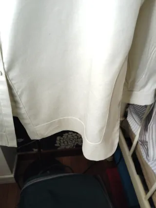 Camisa HOSS T 38 Marfil