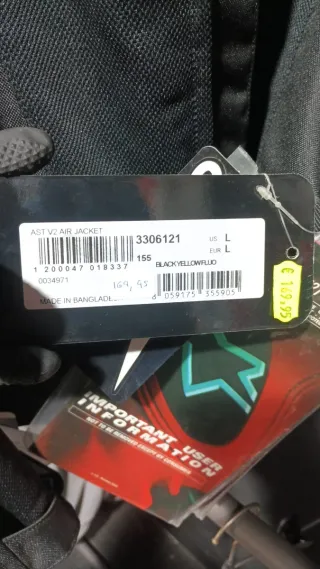 Chaqueta Alpinestars Verano Talla L