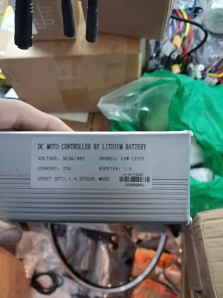 Controlador 36V 48V 22A 500W motor