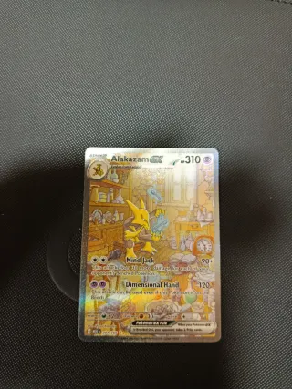 Carta Pokémon Alakazam EX 201/165