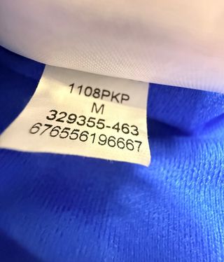 Chaqueta deportiva Nike azul y negra