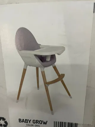 Trona Baby Grow Gris