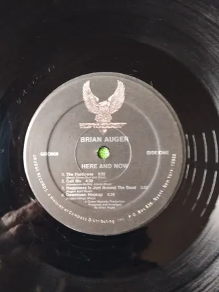 Vinilo LP Brian Auger - Here and Now