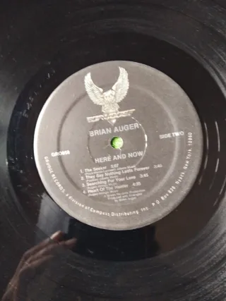 Vinilo LP Brian Auger - Here and Now