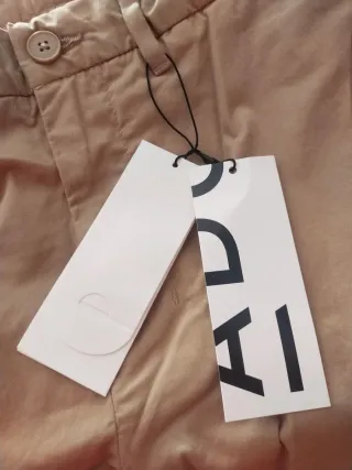 Pantalón chino Adolfo Domínguez beige nuevo