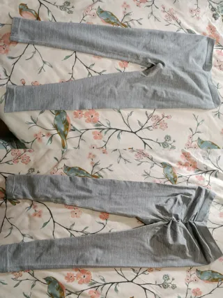 Leggings grises chica talla S