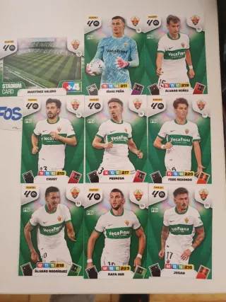 Cartas Panini Adrenalyn 2025/26 Elche