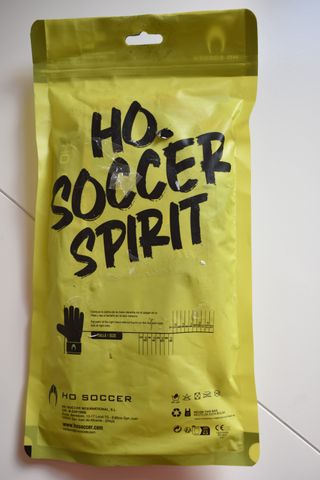 Guantes de portero Ho Soccer Rojos, niño. Talla 6.