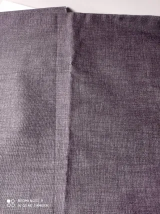 Lotti di stoffa fantasia e tinta unita grigio