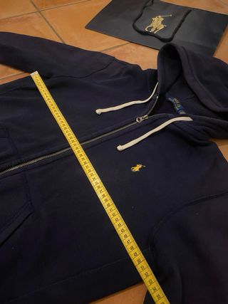 Sudadera Ralph Lauren Azul Marino Cremallera