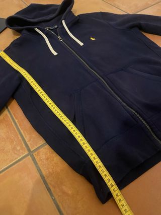 Sudadera Ralph Lauren Azul Marino Cremallera