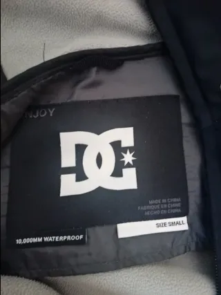 Abrigo DC Shoes Snow/Esquí Negro