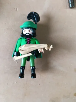 Playmobil figura músico con laúd