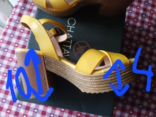 Sandalias Chattawak Amarillas